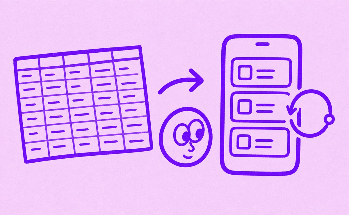 Spreadsheet vs subscription tracker for subscriptions illustration