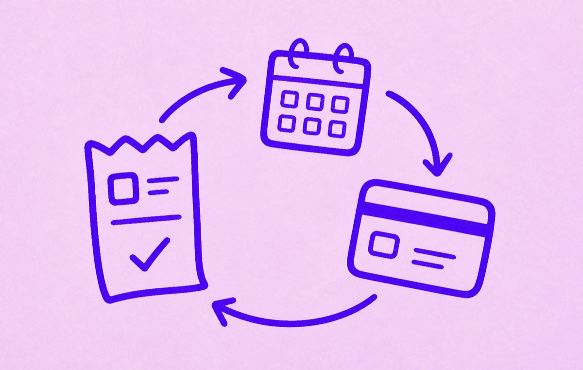 What is recurring billing? illustration